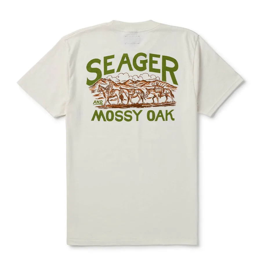 Seager X Mossy Oak Pack Out Tee - Vintage White sold by Sun Diego Boardshops