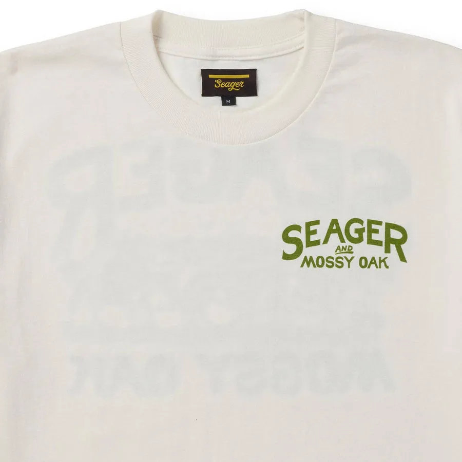 Seager X Mossy Oak Pack Out Tee - Vintage White sold by Sun Diego Boardshops product image thumbnail 2