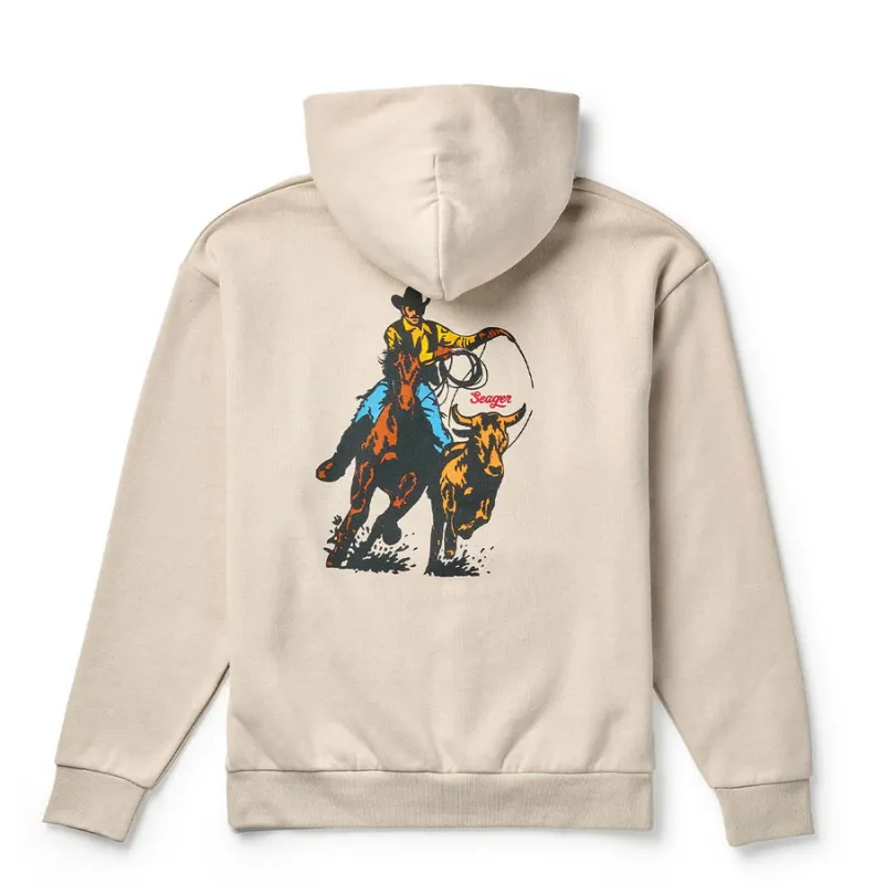 Seager Rodeo Series Heavy-Weight Hoodie - Ivory sold by Sun Diego Boardshops