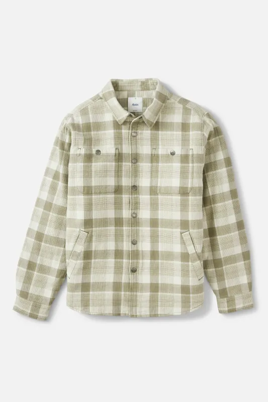 Katin Harold Plaid Jacket - Moss sold by Sun Diego Boardshops