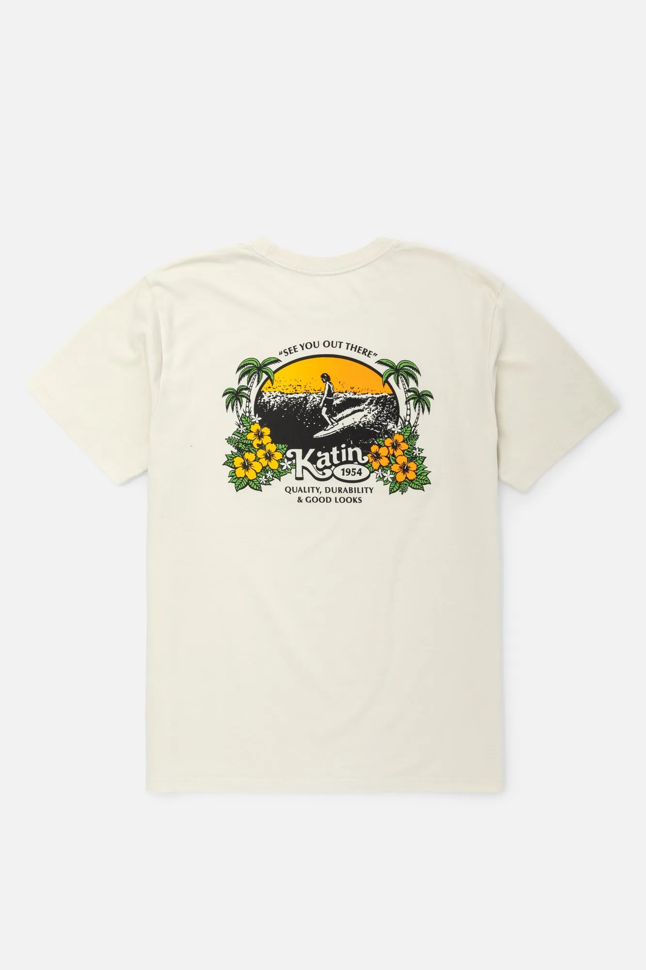 Katin Memories Tee - Vintage White sold by Sun Diego Boardshops
