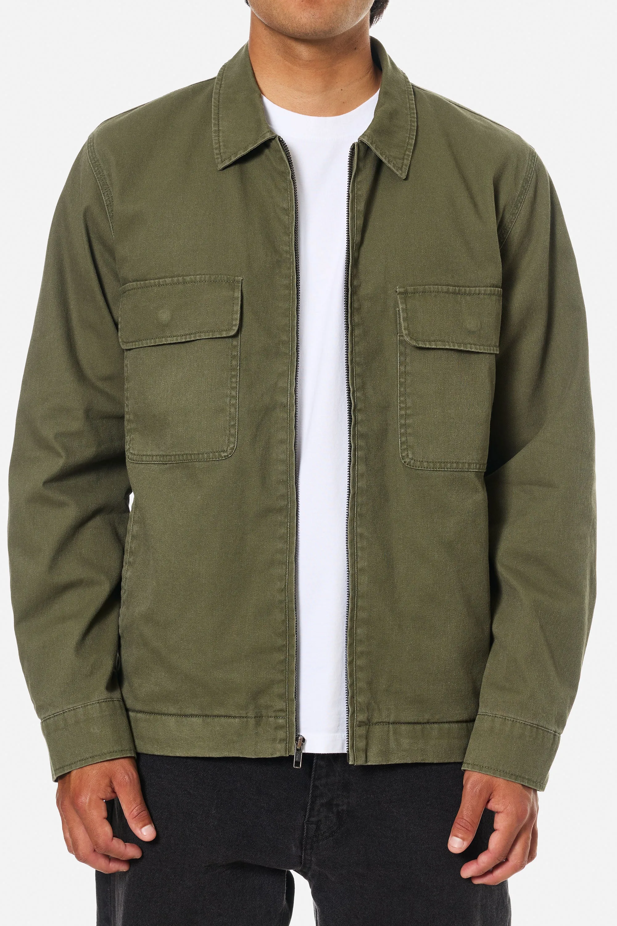 Katin Petrol Jacket - Olive Night sold by Sun Diego Boardshops product image thumbnail 2