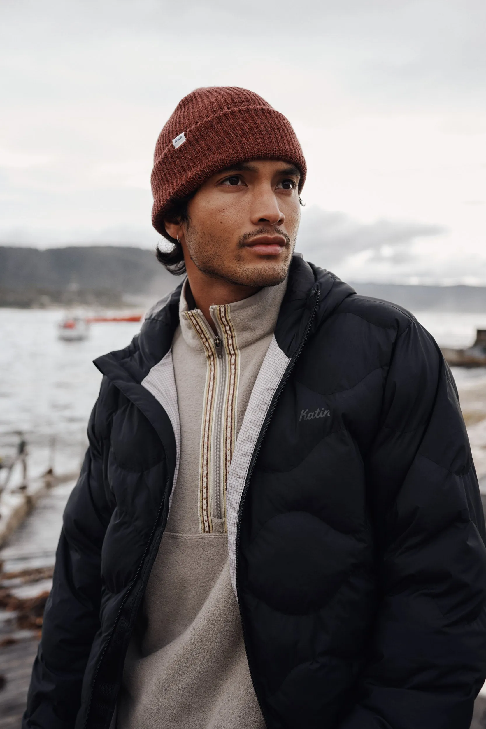 Katin Otg Henson Hooded Puffer - Black sold by Sun Diego Boardshops product image thumbnail 2