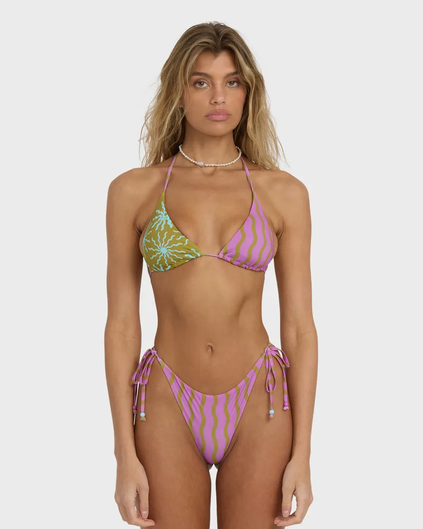 Billabong Sun Fired Remi Triangle Bikini Top - Moss sold by Sun Diego Boardshops product image thumbnail 2