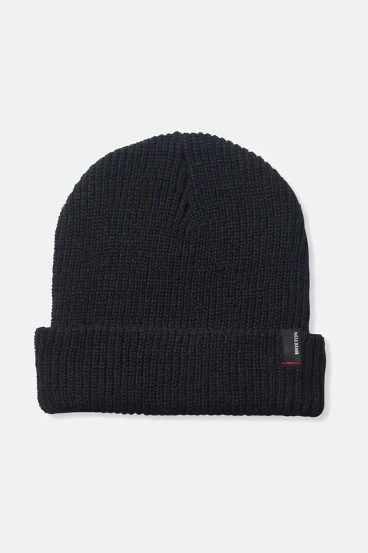 Brixton Heist Beanie - Black sold by Sun Diego Boardshops