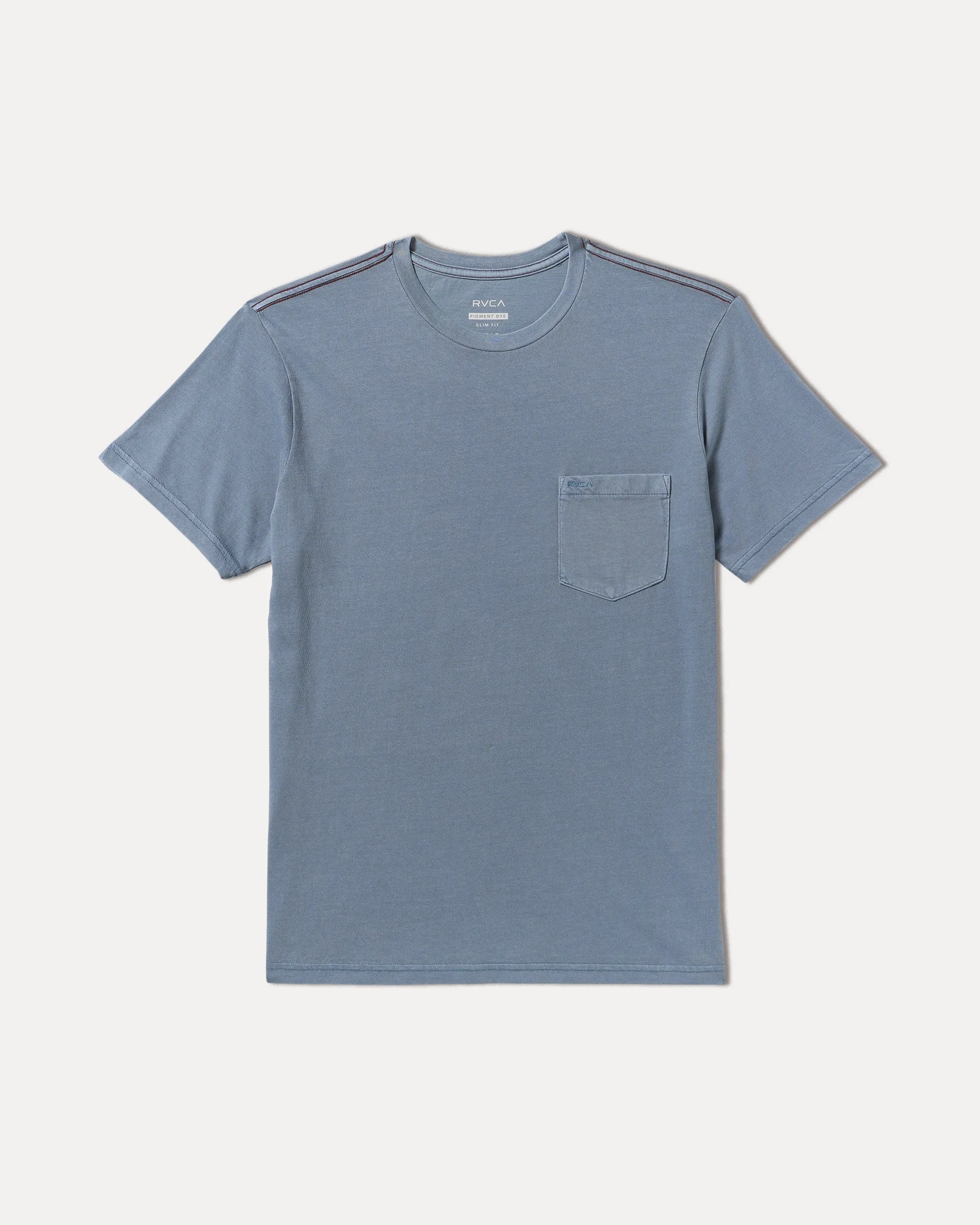 RVCA Ptc 2 Pigment Short Sleeve - Vintage Navy sold by Sun Diego Boardshops