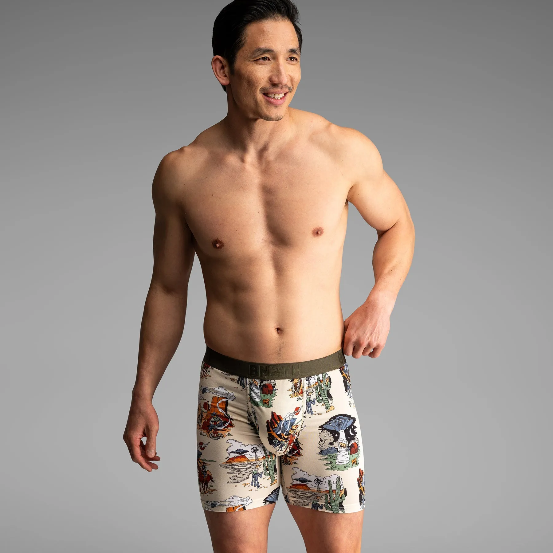 Bn3Th Classic Icon Boxer Brief - Space Cowboy-Sand sold by Sun Diego Boardshops product image thumbnail 2