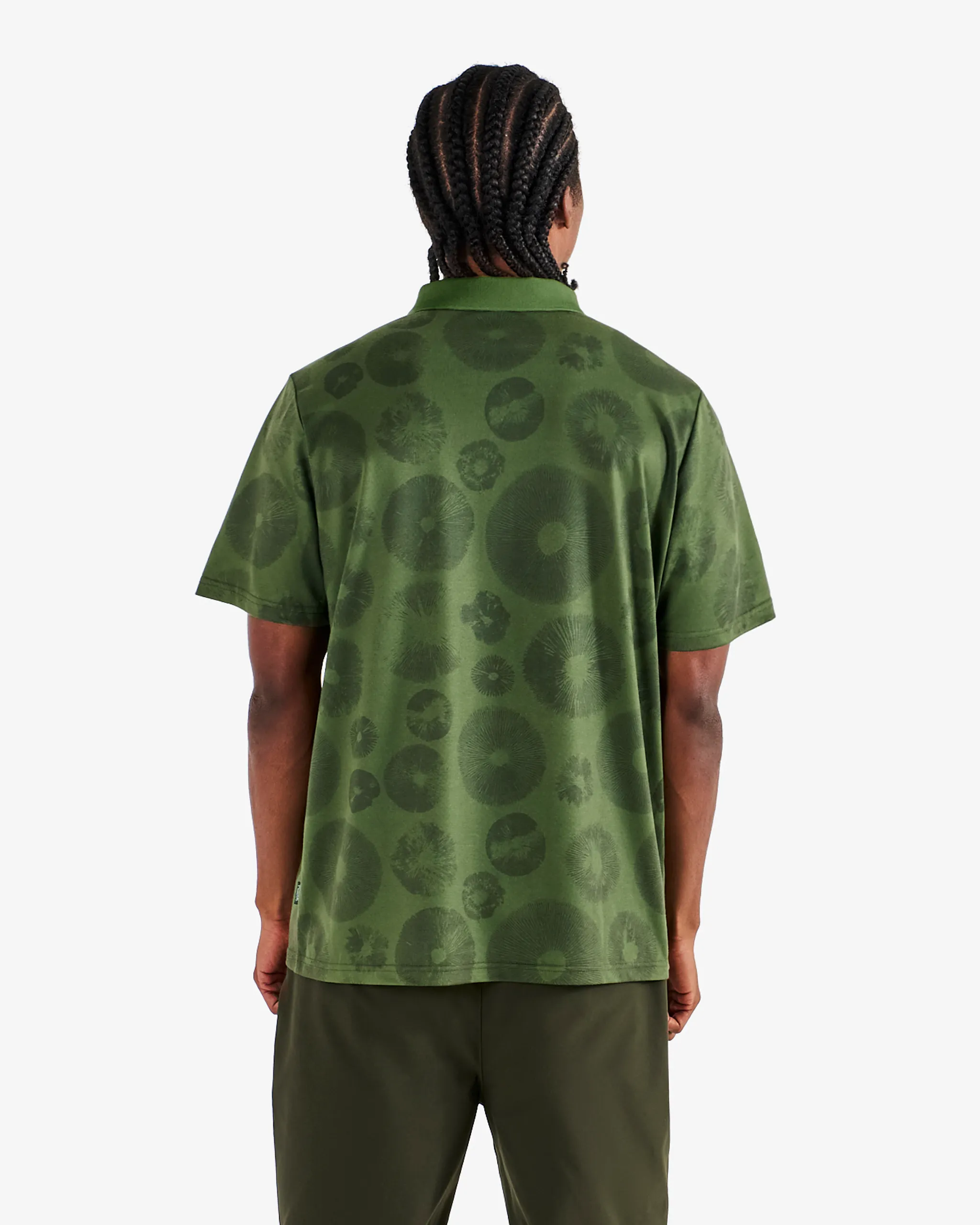 Malbon Fairway Foraging Polo - Olivine sold by Sun Diego Boardshops product image thumbnail 4