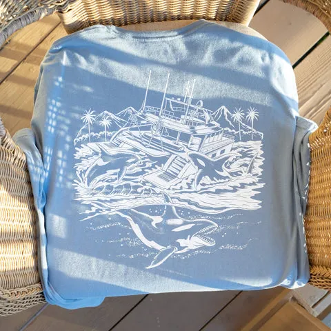 Cove Orca Tee - Saltwater sold by Sun Diego Boardshops product image thumbnail 3