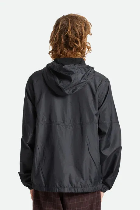Brixton CLAXTON CREST LIGHTWEIGHT JACKET - Black/Black sold by Sun Diego Boardshops product image thumbnail 3