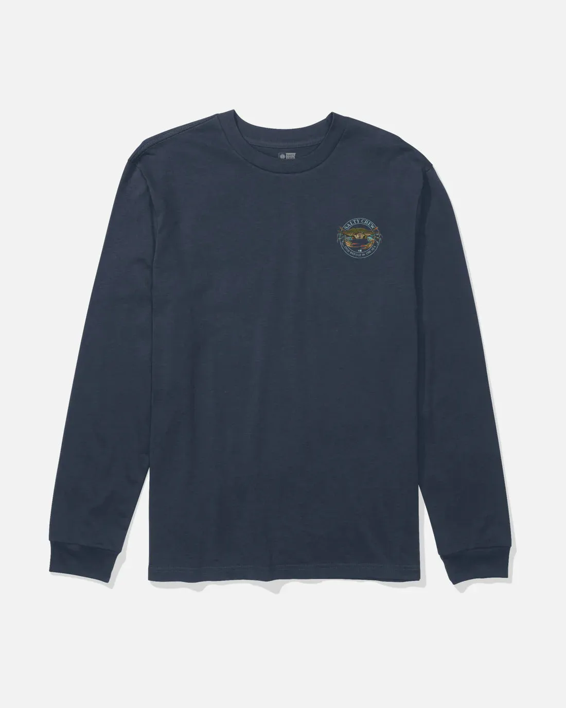 Salty Crew Jimmy Long Sleeve Tee - Navy sold by Sun Diego Boardshops product image thumbnail 2