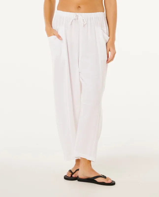 Rip Curl Vibe Surf Barrel Pant - White 1000 sold by Sun Diego Boardshops