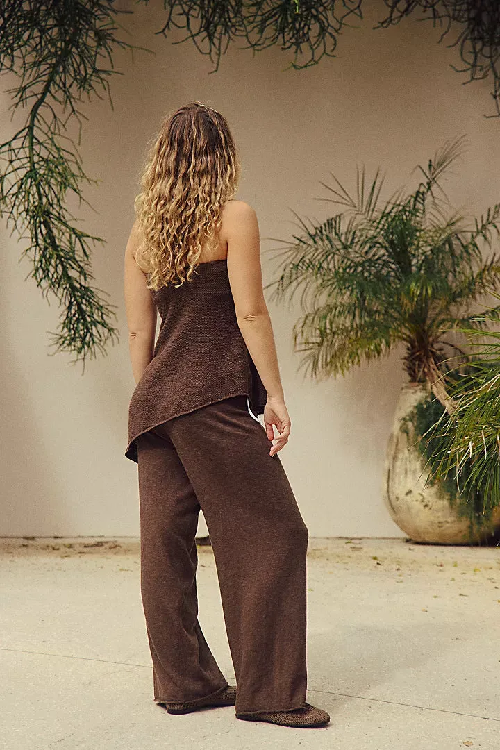 Free People Krista Cotton Linen Sweater Set - Carafe sold by Sun Diego Boardshops product image thumbnail 2