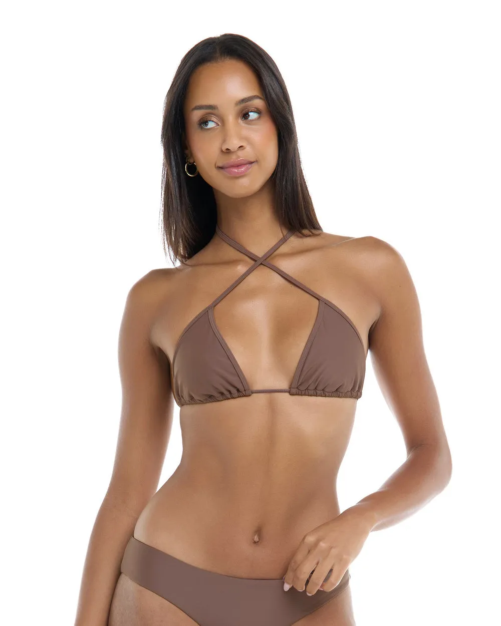 Body Glove Smoothies Dita Triangle Bikini Top - Latte sold by Sun Diego Boardshops product image thumbnail 3
