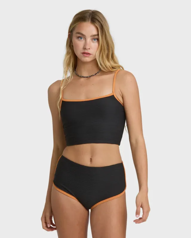 Billabong Tanlines Surf Short Bikini Bottom - Black sold by Sun Diego Boardshops