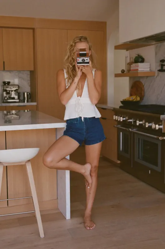 Rhythm Micro Denim Short - Dark Denim made by Sun Diego Boardshops