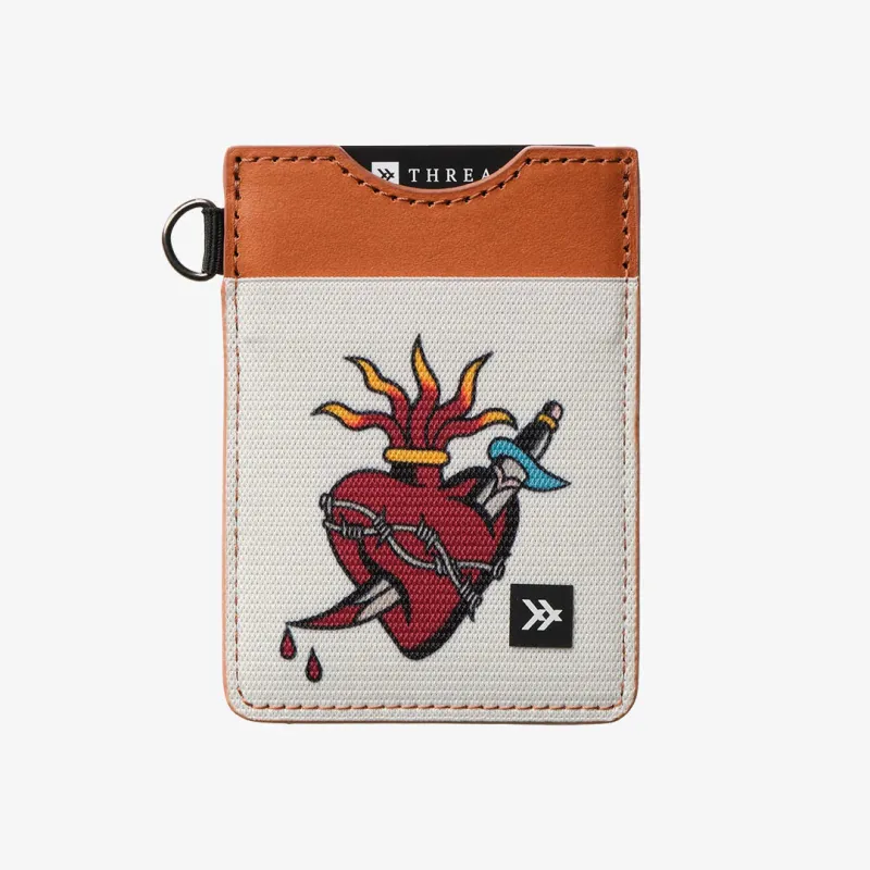 Thread Heartbreaker Vertical Leater Wallet - Heartbreaker sold by Sun Diego Boardshops