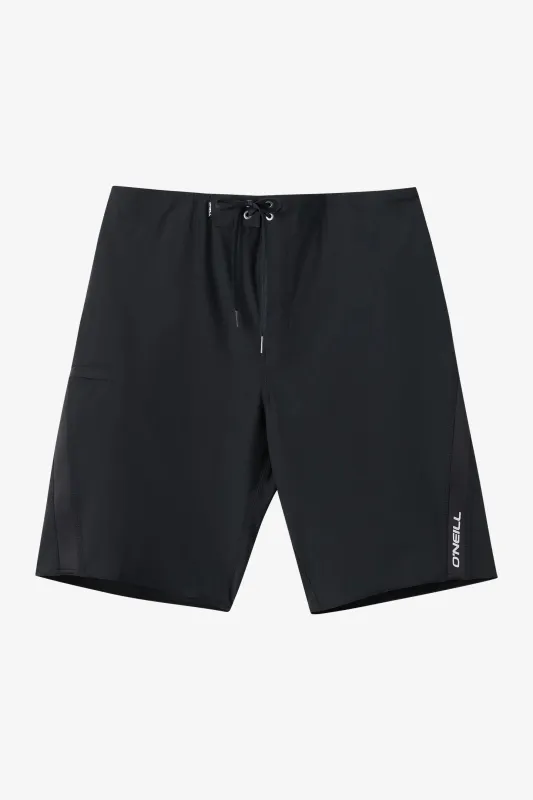 O`Neill Superfreak Solid 21" Boardshorts - Black sold by Sun Diego Boardshops