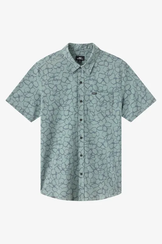 O`Neill Upf Slub Relaxed Fit Shirt - Dark Shadow sold by Sun Diego Boardshops
