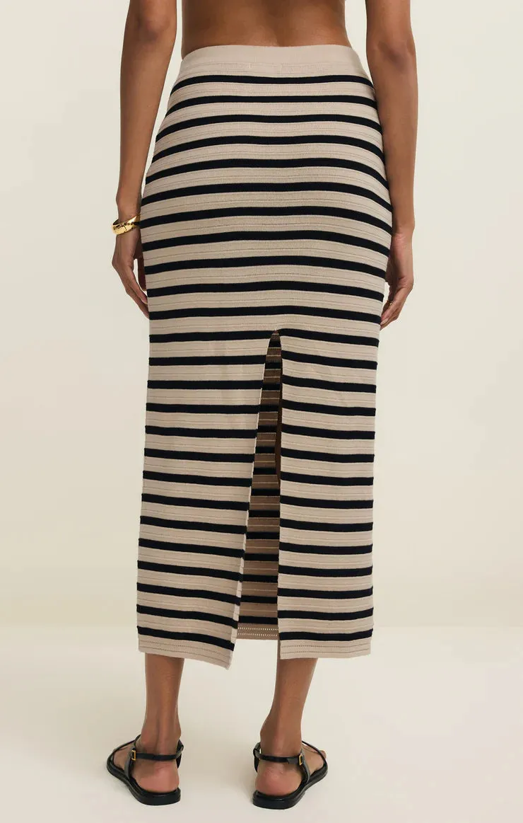 Z-Supply Emori Striped Skirt - Natural sold by Sun Diego Boardshops product image thumbnail 3