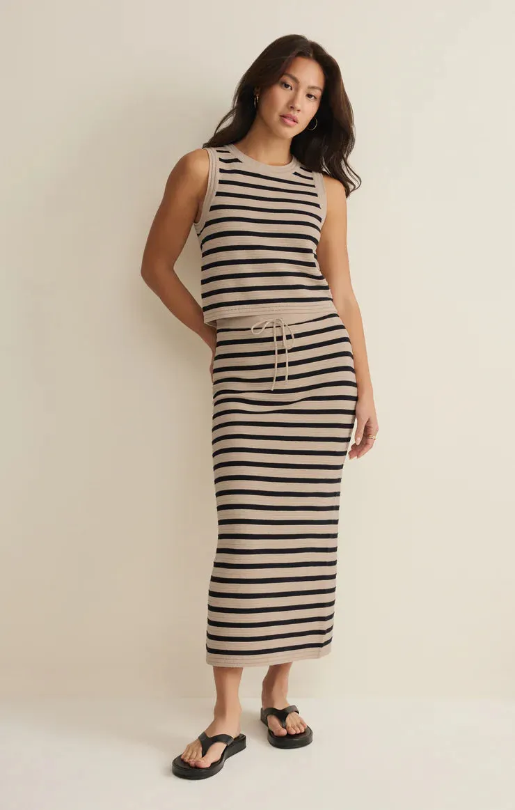 Z-Supply Emori Striped Skirt - Natural sold by Sun Diego Boardshops product image thumbnail 4