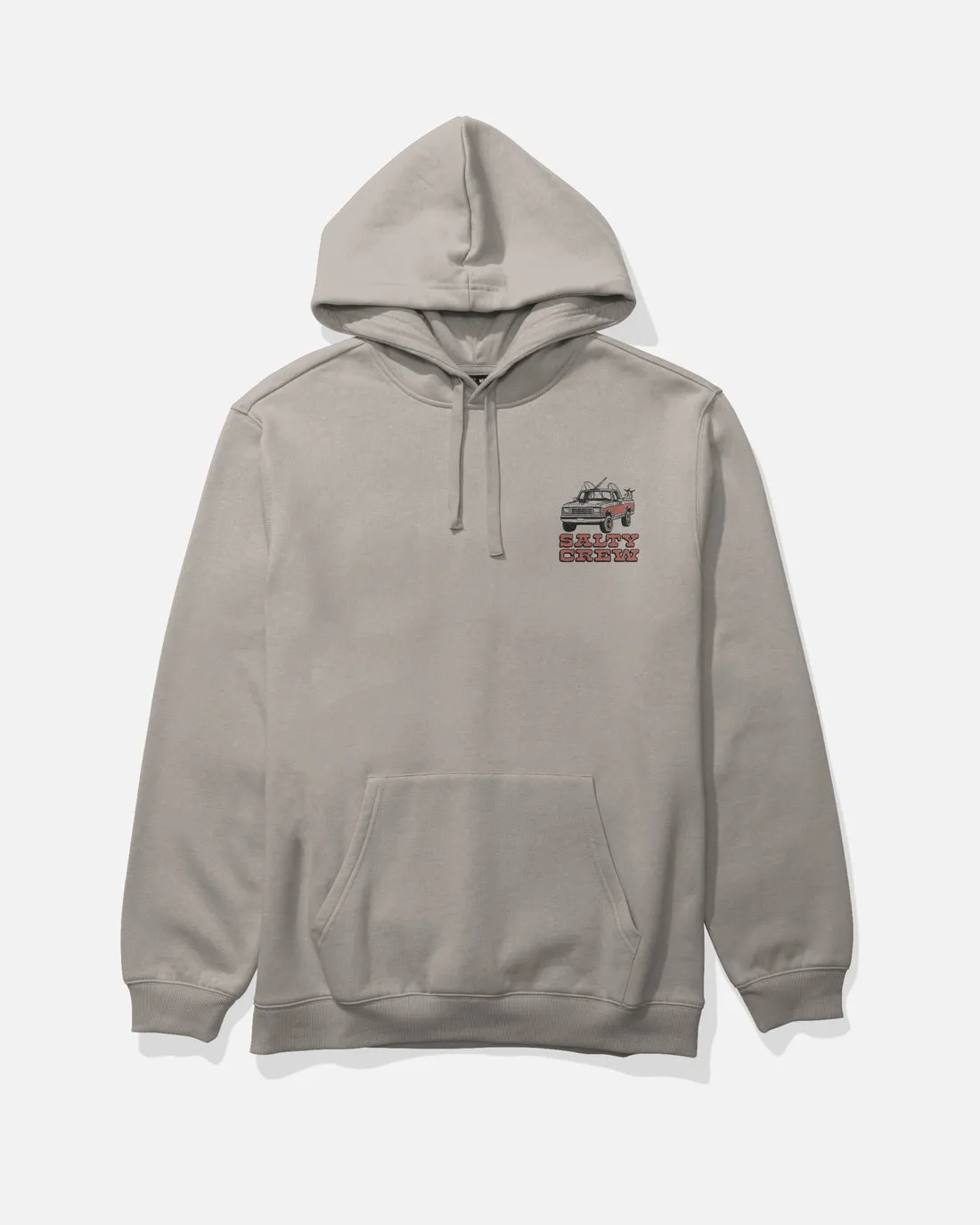 Salty Crew Truck Stop Fleece Hoodie - Stone sold by Sun Diego Boardshops product image thumbnail 2