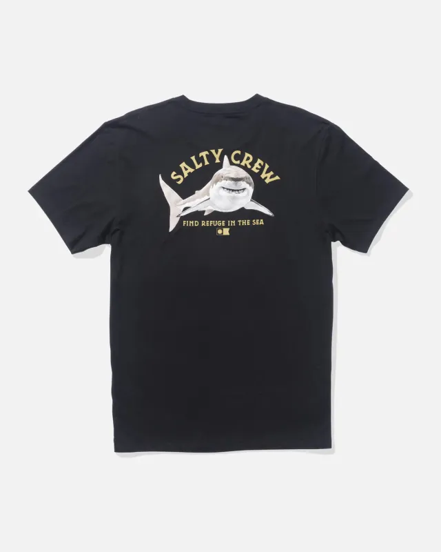 Salty Crew Lurking Tee - Black made by Salty Crew