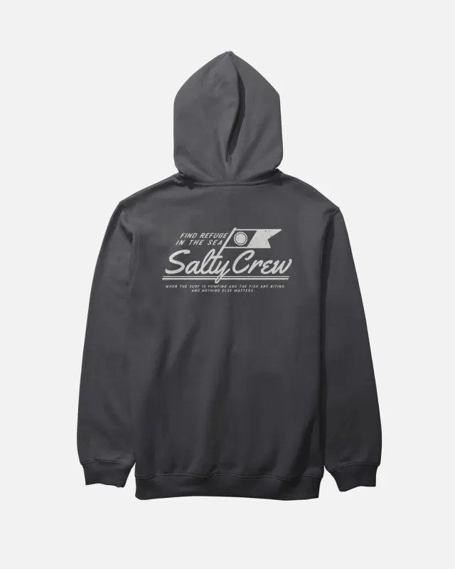 Salty Crew Original Fleece Hoodie - Black sold by Sun Diego Boardshops