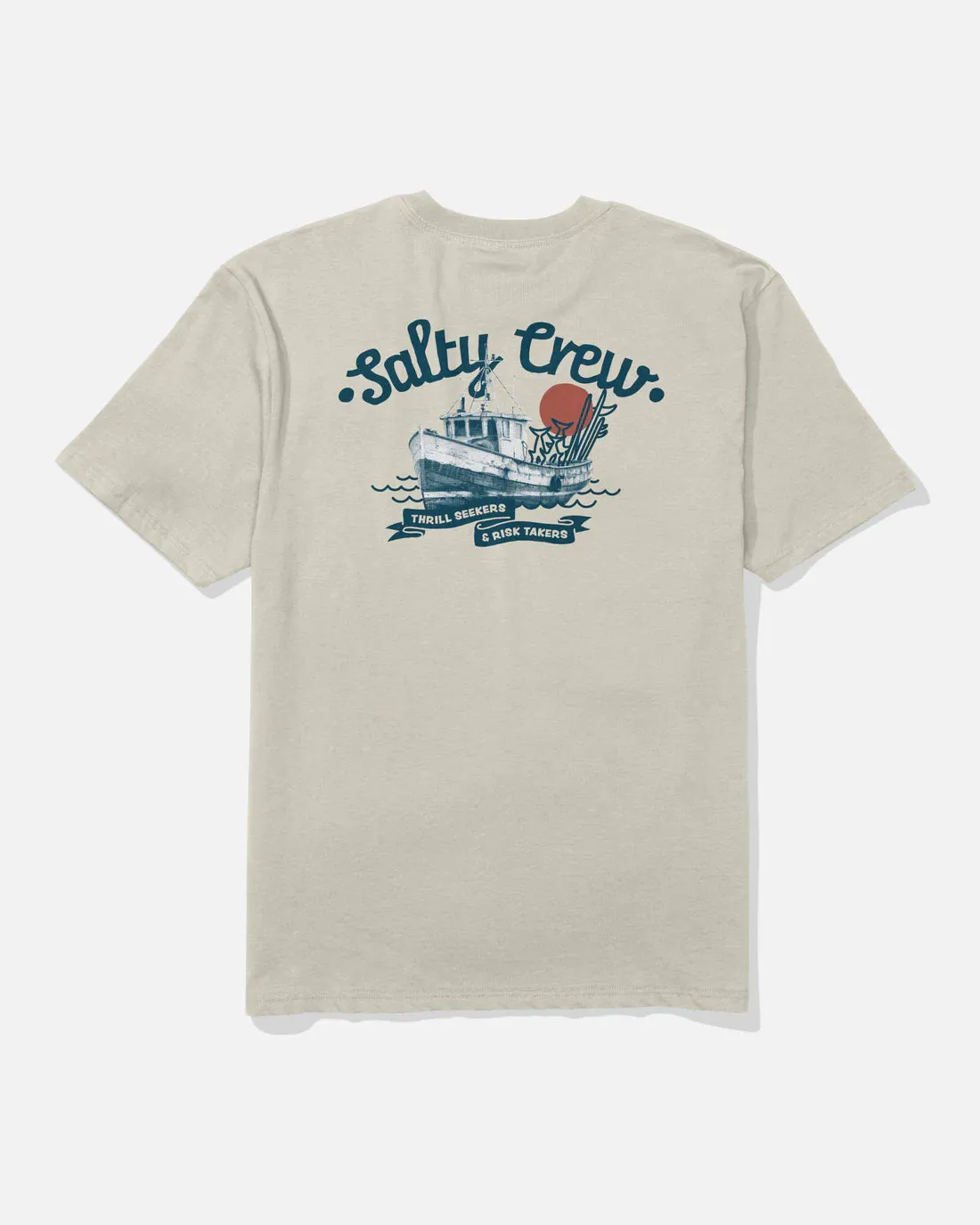 Salty Crew Hauler Classic Tee - Bone sold by Sun Diego Boardshops