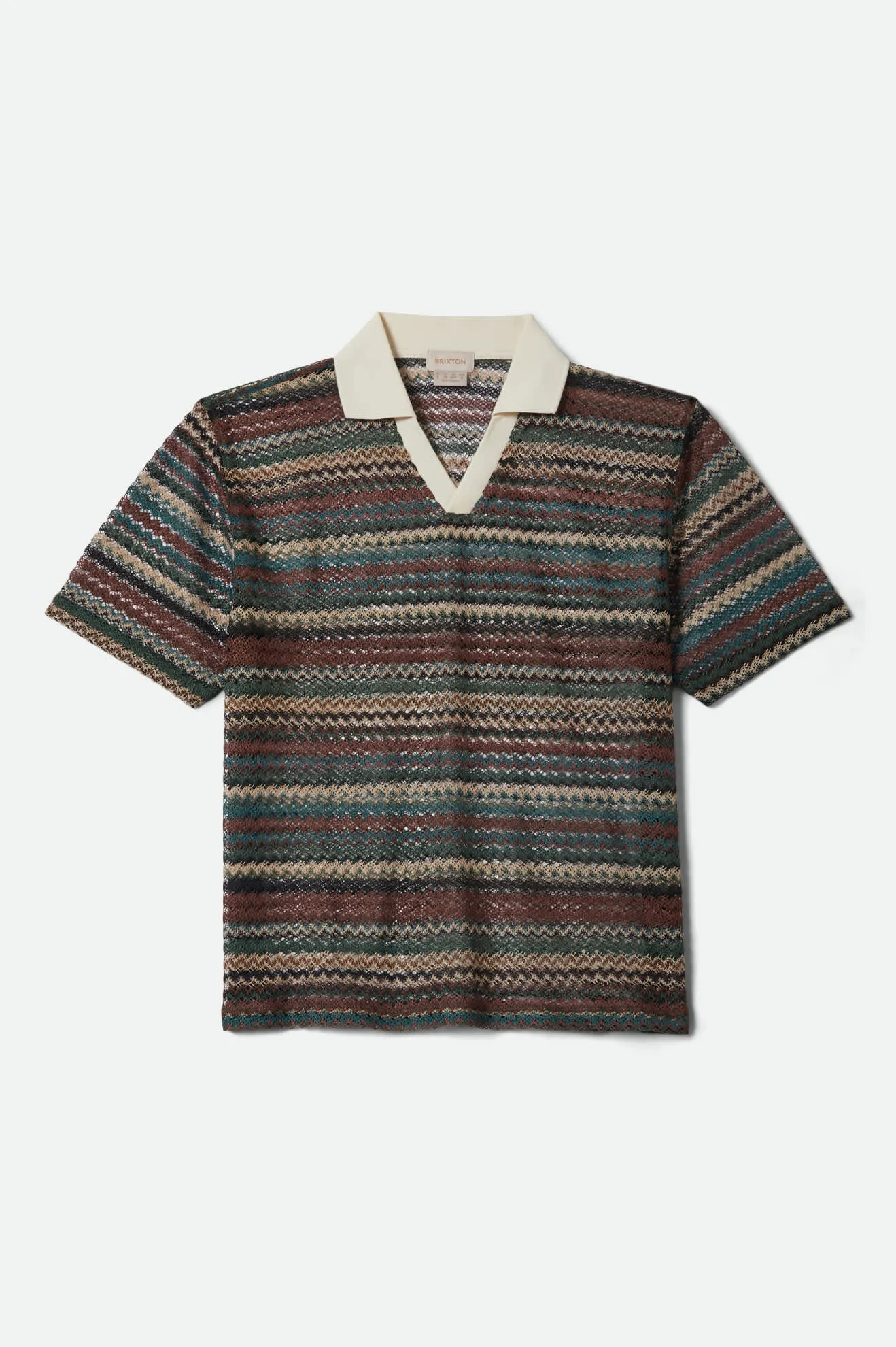 Brixton Varsity T-Shirt - Multi Retro Stripe sold by Sun Diego Boardshops product image thumbnail 3
