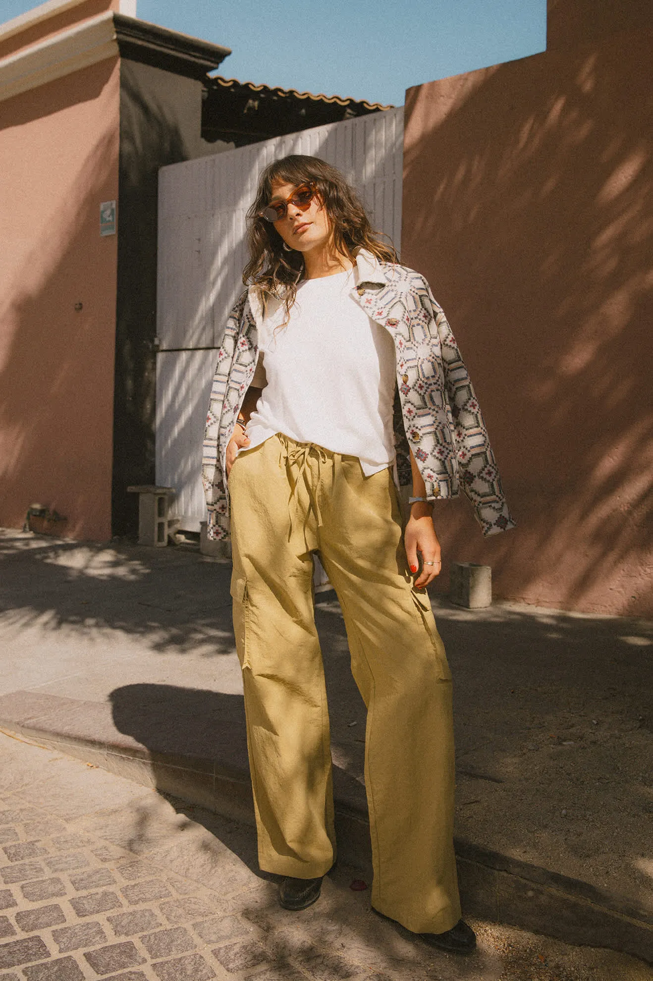 Brixton Carefree Organic Garment Dye Cinch T-Shirt - Off White sold by Sun Diego Boardshops product image thumbnail 4