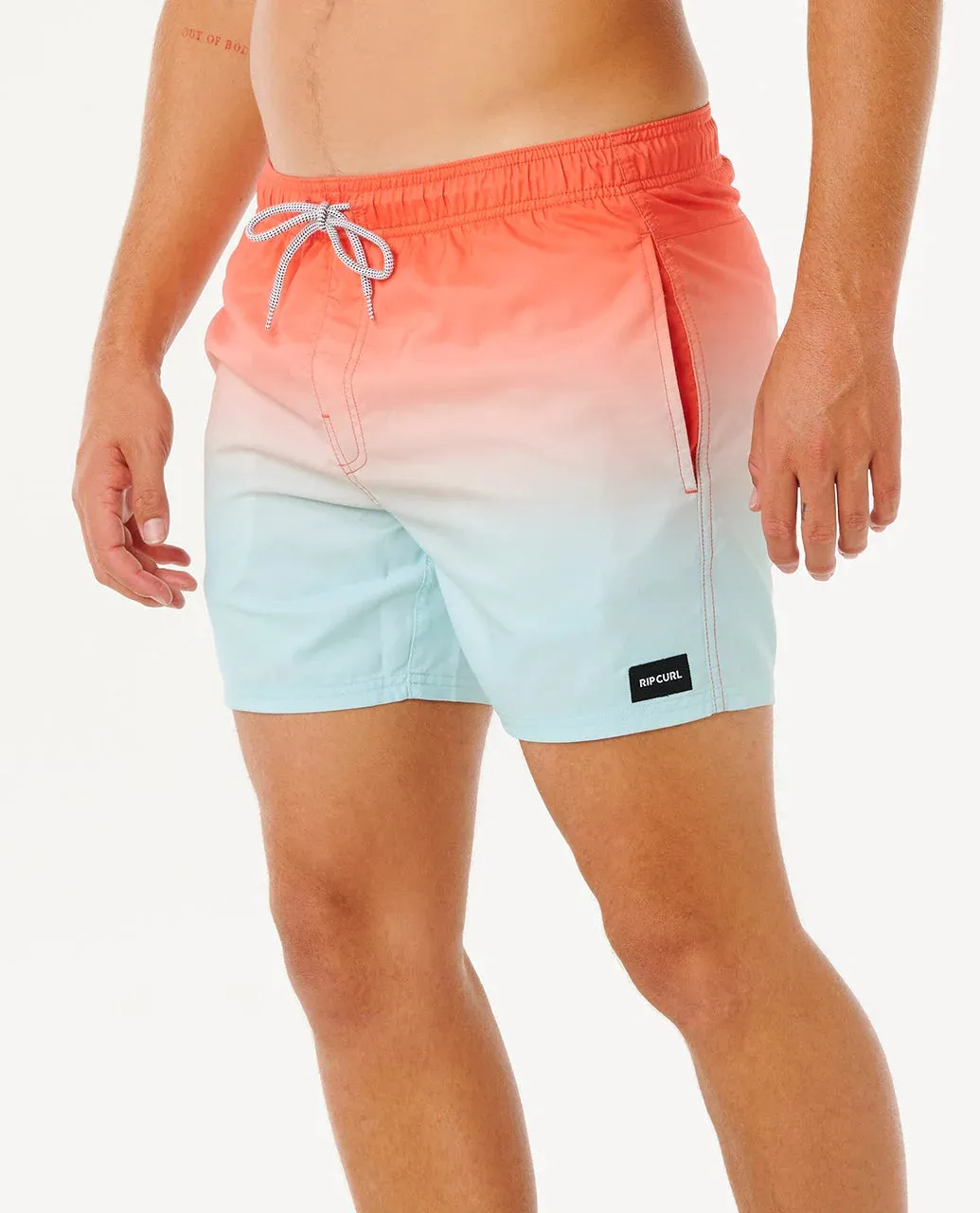 Rip Curl Offset Fade Volley Boardshort - Red sold by Sun Diego Boardshops product image thumbnail 2