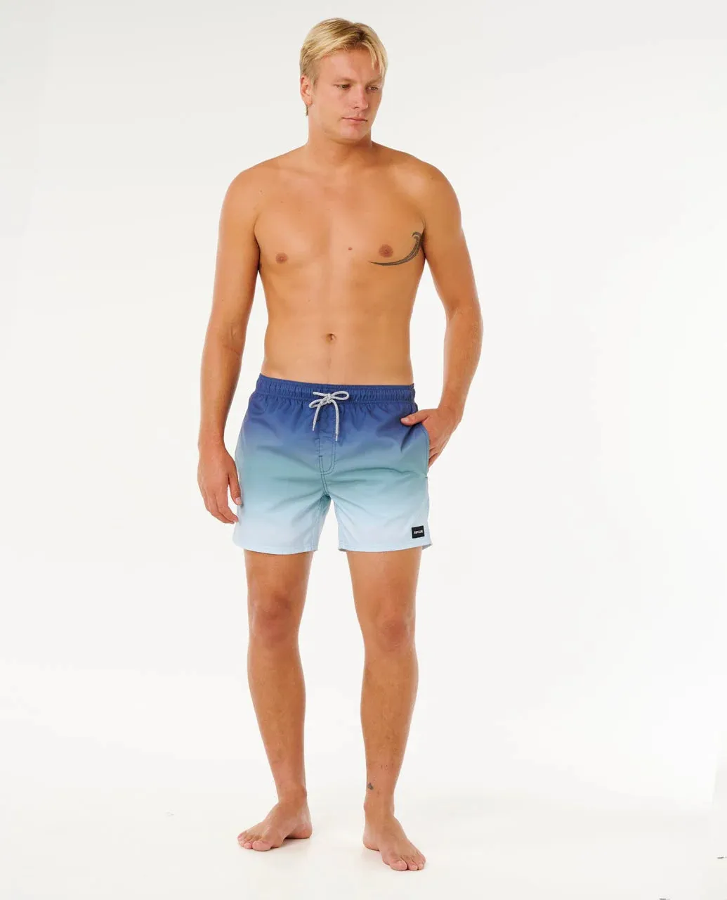 Rip Curl Offset Fade Volley Boardshort - Light Navy sold by Sun Diego Boardshops product image thumbnail 4