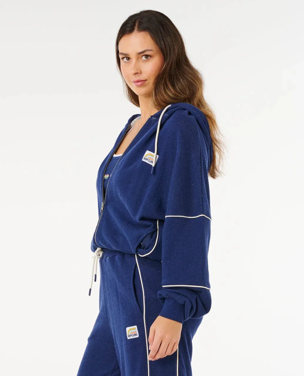 Rip Curl Surf Side Spliced Zip Through - Dark Navy sold by Sun Diego Boardshops product image thumbnail 2