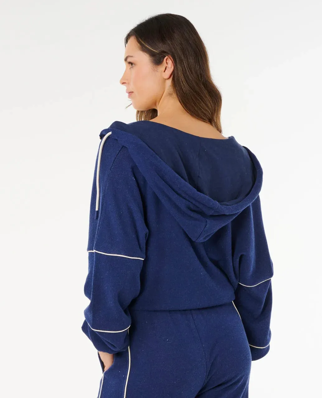 Rip Curl Surf Side Spliced Zip Through - Dark Navy sold by Sun Diego Boardshops product image thumbnail 3