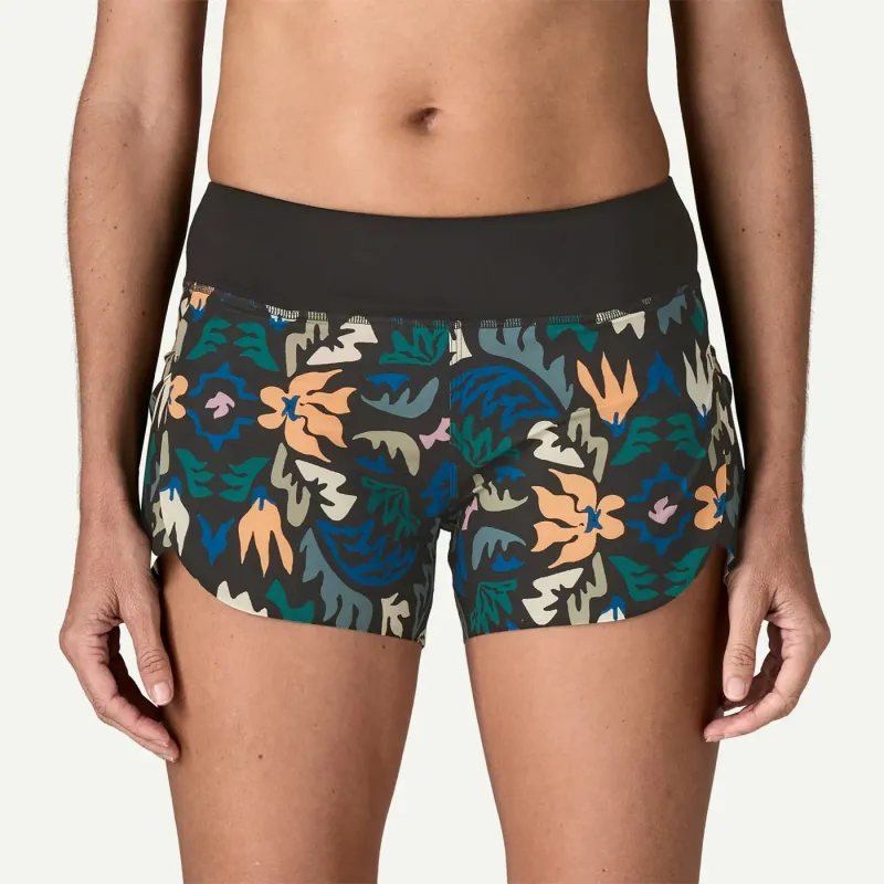 Patagonia Stretch Hydropeak Surf Shorts - Kaleido: Black made by Patagonia