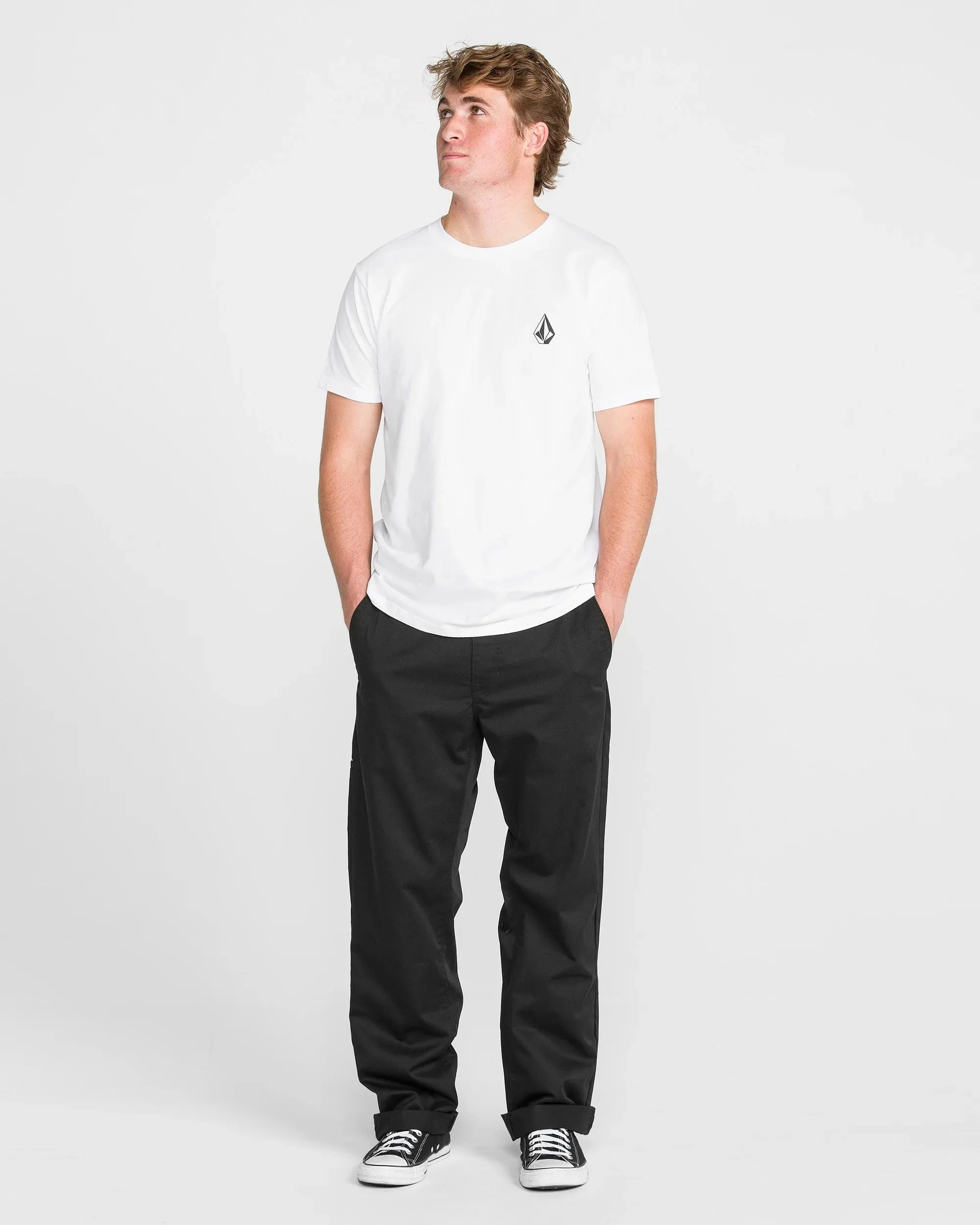 Volcom Frickin Relaxed Chino Pants - Black sold by Sun Diego Boardshops product image thumbnail 4