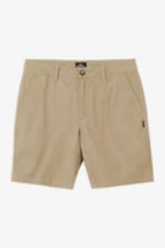 O`Neill Jay Stretch 18" Shorts - Khaki sold by Sun Diego Boardshops