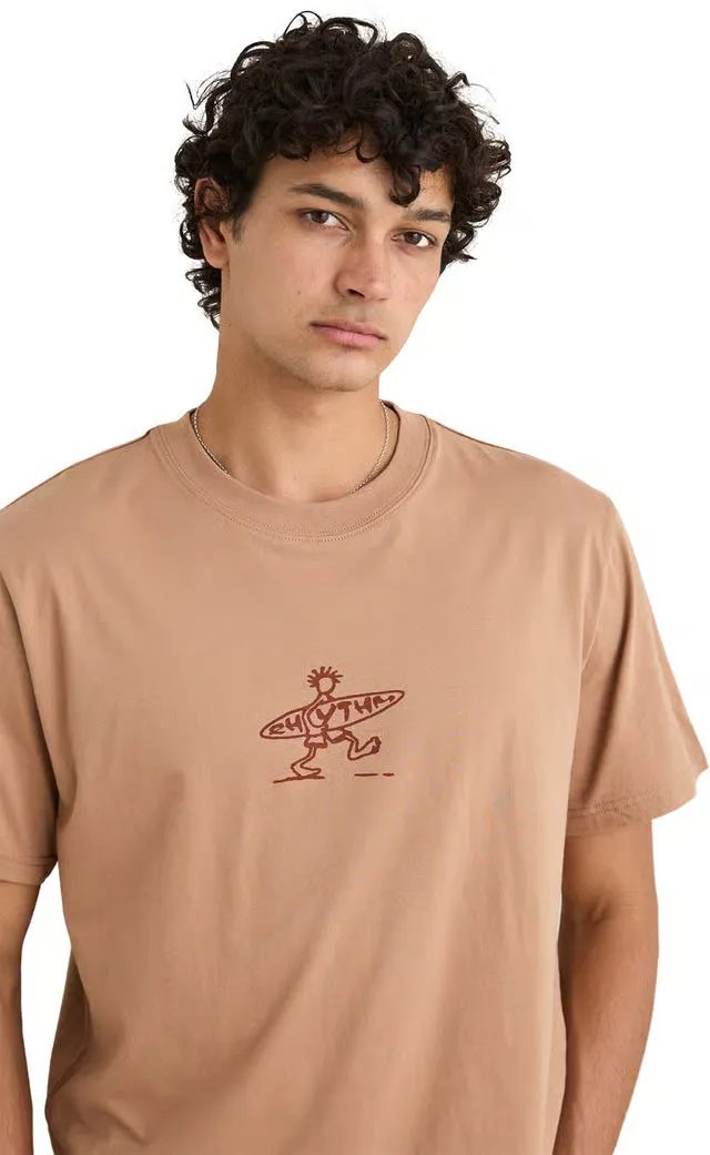 Rhythm Drifter Short Sleeve T-Shirt - Clay sold by Sun Diego Boardshops product image thumbnail 3