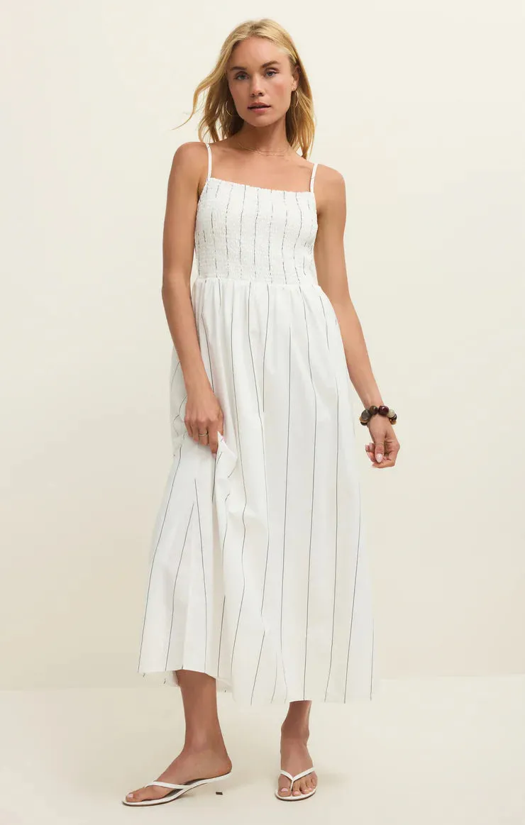 Z-Supply Bayside Stripe Maxi Dress - White sold by Sun Diego Boardshops product image thumbnail 3