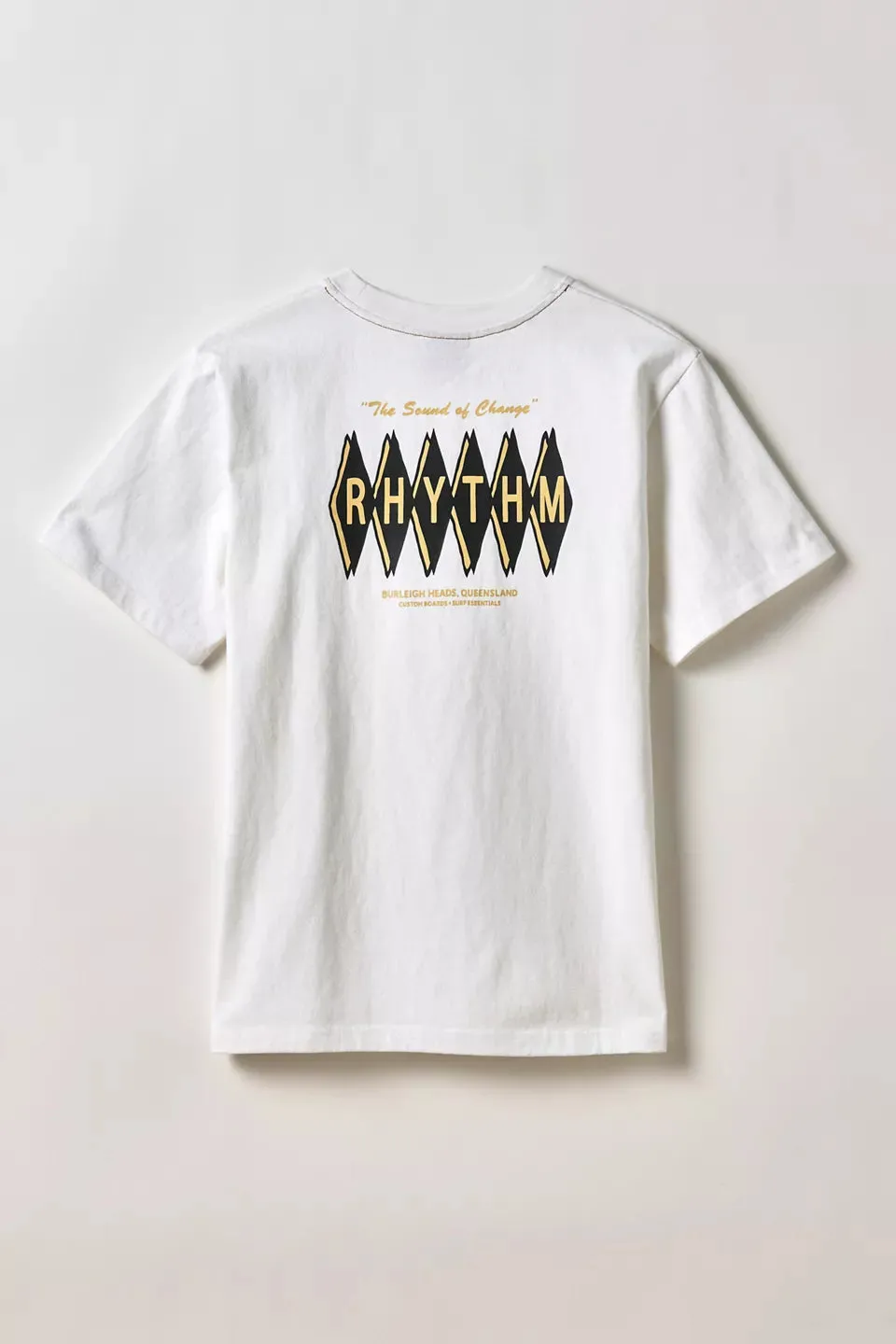 Rhythm Poolroom Vintage Graphic Tee - White sold by Sun Diego Boardshops