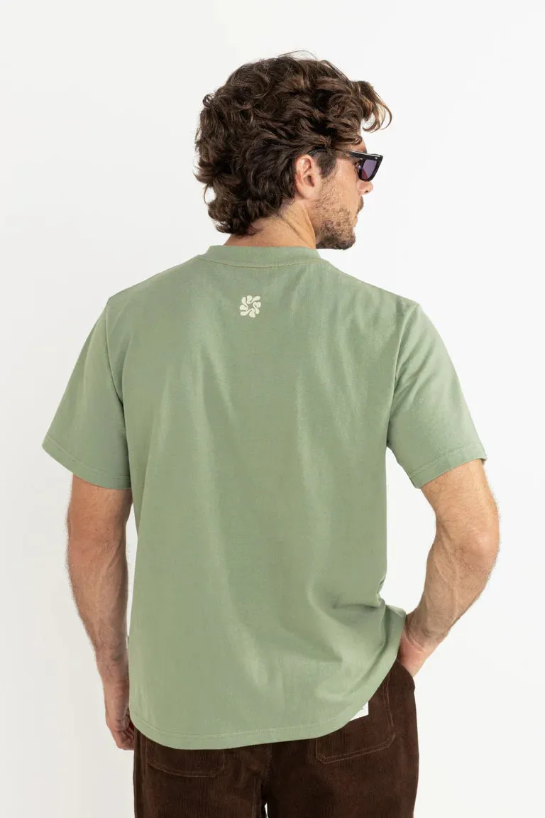 Rhythm Grange Vintage Short Sleeve T-Shirt - Sage sold by Sun Diego Boardshops product image thumbnail 3