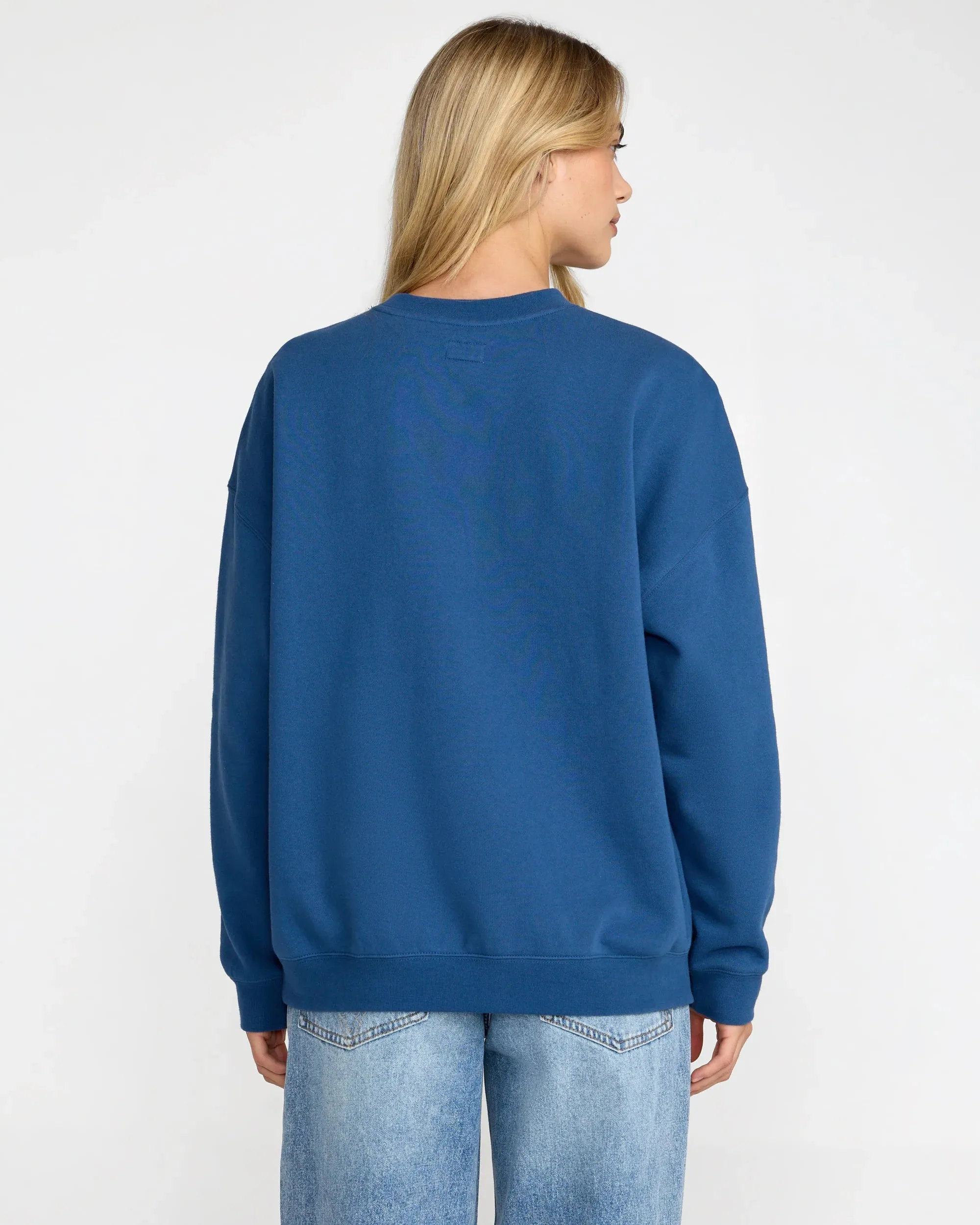 RVCA Neat Pullover - Ensign Blue sold by Sun Diego Boardshops product image thumbnail 2