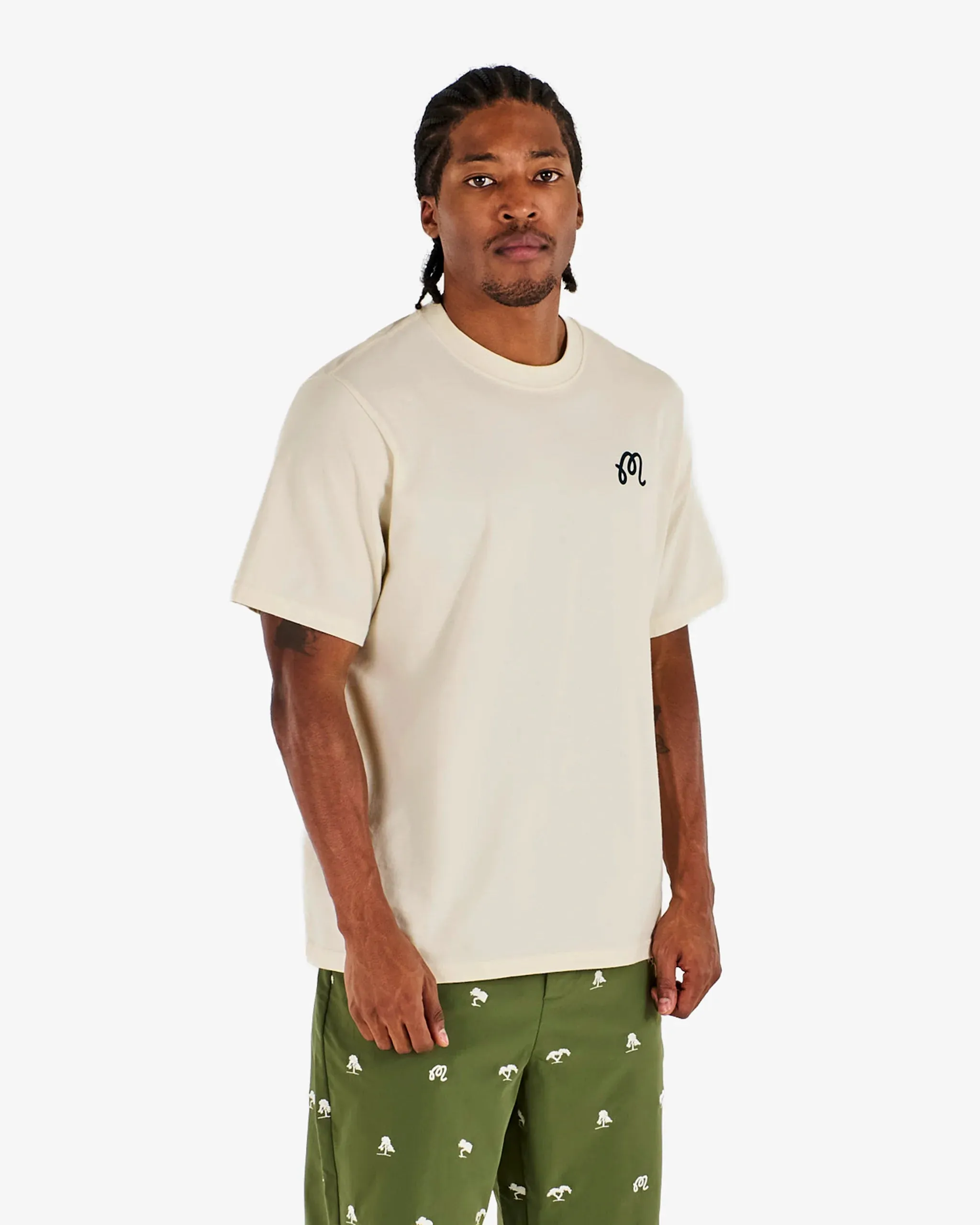 Malbon Torrey Pines Bermuda Eagle Tee - Egret sold by Sun Diego Boardshops product image thumbnail 2