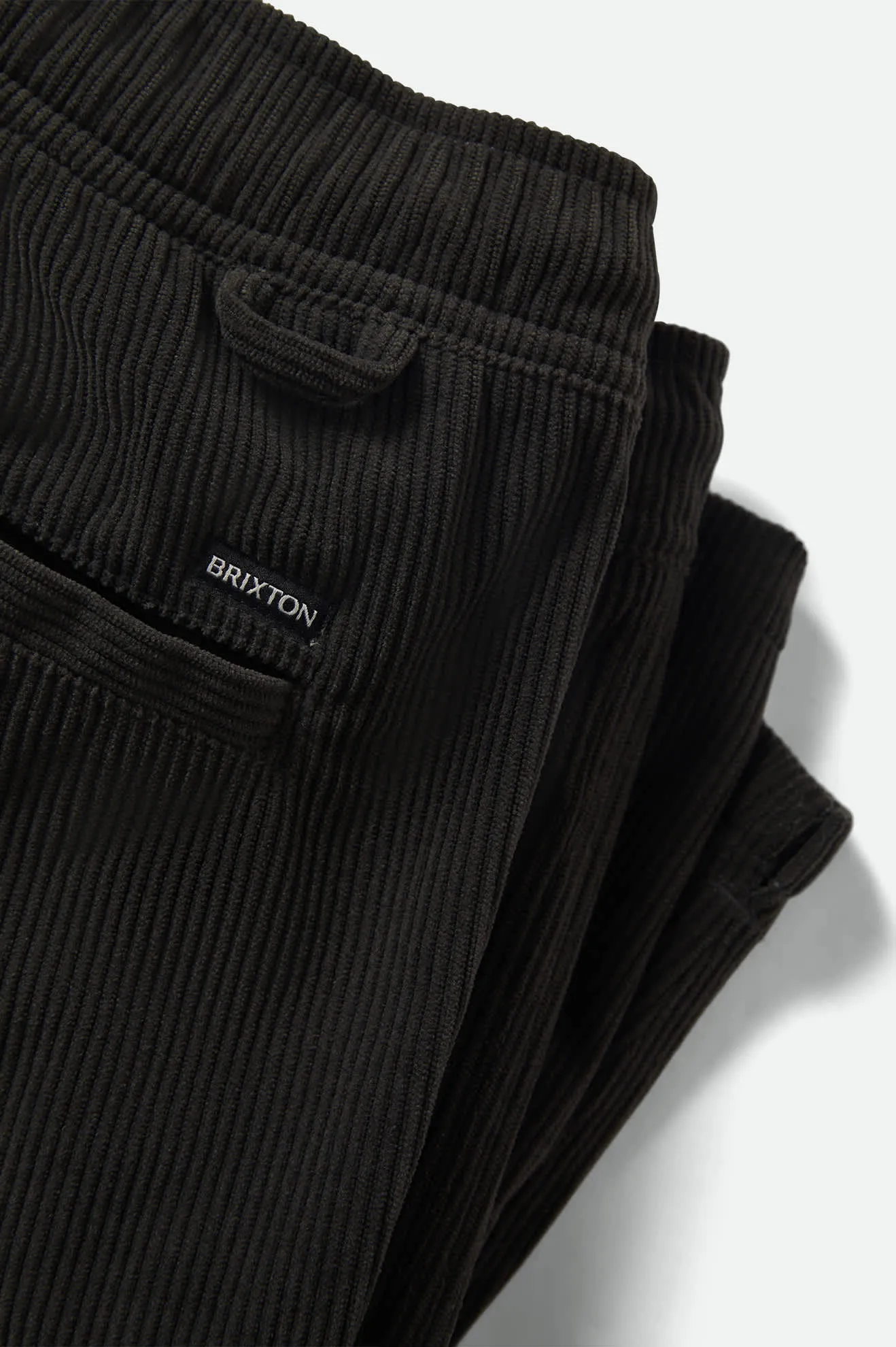 Brixton Everyday Corduroy Short - Vintage Black sold by Sun Diego Boardshops product image thumbnail 5