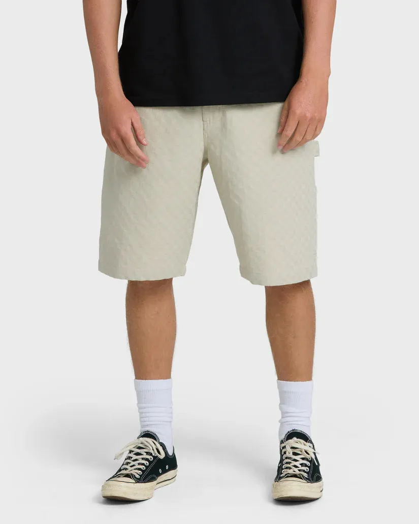 Billabong Bad Dog Workwear Shorts - Khaki sold by Sun Diego Boardshops