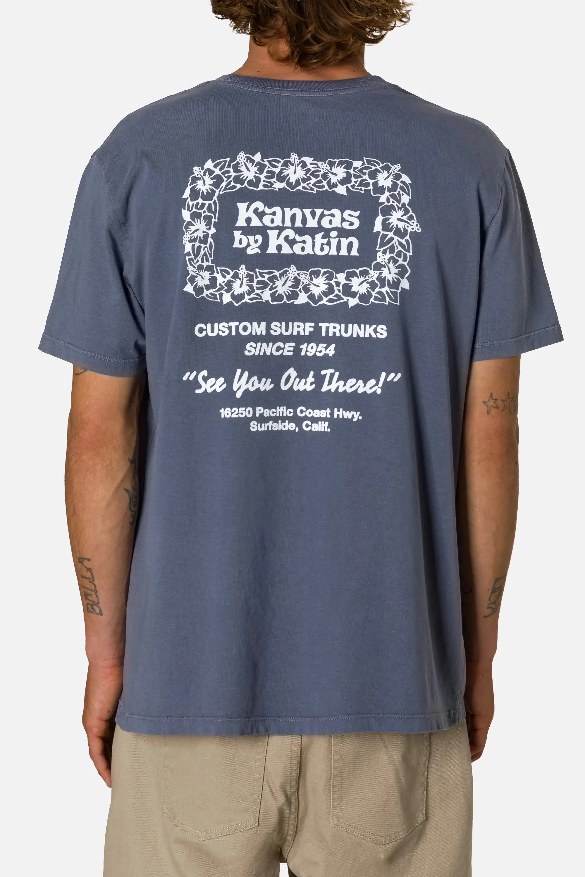 Katin Surform Tee - Blue sold by Sun Diego Boardshops product image thumbnail 3