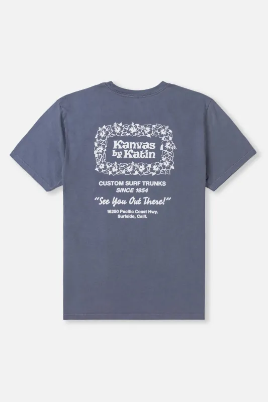 Katin Surform Tee - Blue made by Katin