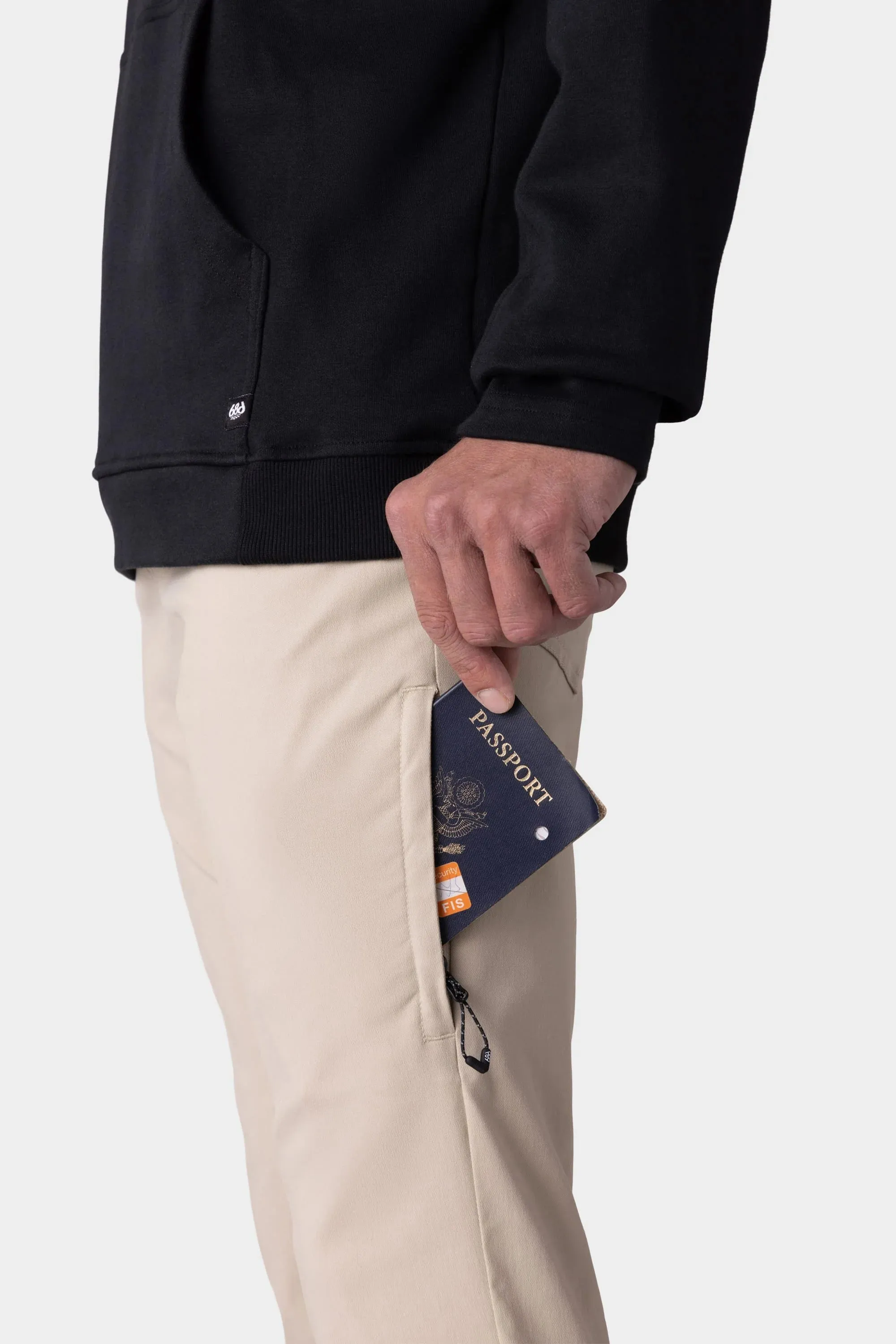 686 Everywhere Pant - Slim Fit - Putty sold by Sun Diego Boardshops product image thumbnail 4