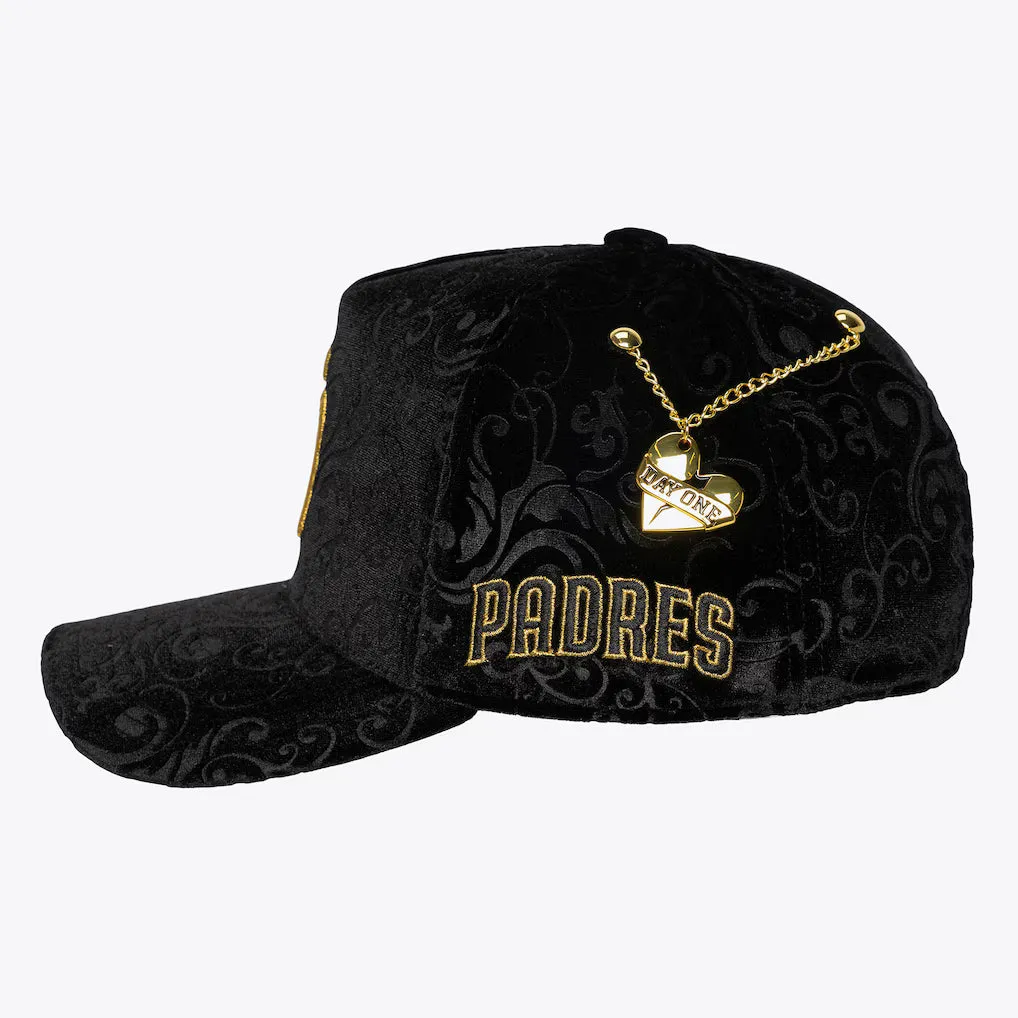 Mitchell & Ness San Diego Padres All In Pro Pinch Snapback Hat - Black sold by Sun Diego Boardshops product image thumbnail 3